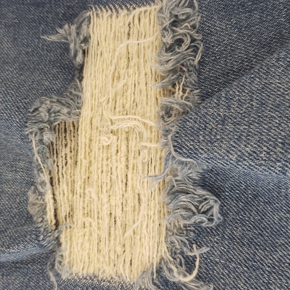 Madewell NWT Perfect Vintage Crop Jean Size 29 Tapered Leg Distressed - Picture 13 of 16